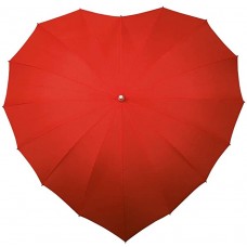 VON LILIENFELD Regenschirm Damen Sonnenschirm Brautschirm Hochzeitsschirm Herz rot Koffer Rucksäcke & Taschen