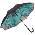 VON LILIENFELD Regenschirm Vincent Van Gogh Iris Auf-Automatik Stabil Damen Blumen Kunst Double-Layer Koffer Rucksäcke & Taschen