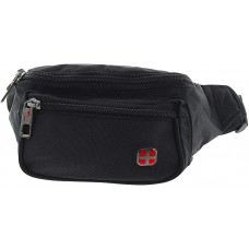 Bauchtasche Nylon Hip Bag Hüfttasche Gürteltasche Damen Herren Wasserabweisend schwarz Koffer Rucksäcke & Taschen