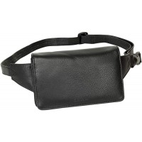 Leder Gürteltasche Bauchtasche Hüfttasche Voll-Leder Ausstattung schwarz Koffer Rucksäcke & Taschen