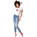 Lee Cooper Damen Holly Straight Fit Jeans Bekleidung