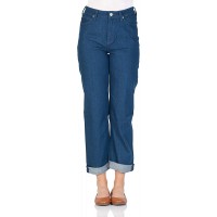 Lee Jeans Donna Denim Blu Bekleidung