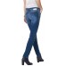 MUSTANG Damen Jeans Jeanshose Jasmin Slim Fit Medium Rise Slim Leg Bekleidung