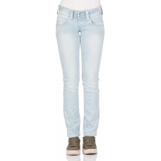 Pepe Jeans Damen Jeans Venus - Regular Fit - Ultra Fade - Blau - Denim Bekleidung
