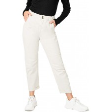 Urban Surface Damen Stretch Jeans Hose im Mom-Fit Bekleidung