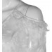 Btruely Jumpsuit Damen Kurz Sommer Elegant Spitze Overall Trägerlos Mini Playsuit V-Ausschnitt Overall Romper Kurz Strandkleid Bekleidung