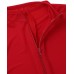 dPois Damen Kurzarm Bodysuit Overall mit Reißverschluss Jumpsuit Frauen Unterwäsche Transparent Unterhemd Tanzbody Gymnastikanzug Sportanzug Nachtwäsche Rot One Size Bekleidung