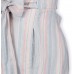 Hope & Henry Women's Woven Sleeveless Tie-Waist Jumpsuit with Wide Leg Pink Bekleidung
