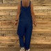 RXLLDOLY Latzhose Damen Sommer Retro Oversize Lose Arbeitshose Jumpsuit mit Träger Elegant Lange Baggy Overall Hose RXLLDOLY Bekleidung