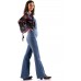 Comycom 70er Jahre Retro Latzhose Jeans verwaschen Bekleidung