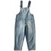 DFGHN Loser Denim-Overall Für Frauen Latzhose Mit Tasche Distressed Denim-Hosen-Jeans S Bekleidung