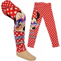 alles-meine.de GmbH Leggings - Disney - Minnie Mouse - Größe 4 Jahre - Gr. 110 __ incl. Name - Legging lang - für Mädchen - Kinder - Leggin Hose Leggins Winterleggings .. Bekleidung