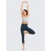 CRZ YOGA Damen Yoga Capri Leggings Sport Hose mit Hoher Taille-Nackte Empfindung -48cm Dunkelgrün 19'' - R418 34 Bekleidung