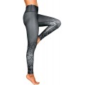Hochwertige und Einzigartige High Waist Yogahose für Frauen - Haltbar und Strapazierfähige Womens Compression Leggings für Yoga Pilates und Fitness. Bekleidung