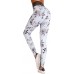 Pxmoda Damen Geraffte Butt Leggings hoch taillierte Workout Sport Bauch Kontrolle Turnhalle Yoga Hosen Bekleidung