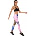 Yowablo Sport Damen Leggings Lange Yoga Hose Sporthose Fitnesshose Leopardenmuster Bekleidung