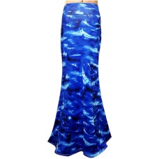 KIMODO Womens Knee Length Business Pencil Skirt Damenröcke Bedruckt EIN-Schritt Rock Paket Hüftrock Schlank Dünn Kurzer Kleid Bekleidung