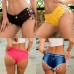 LULUZ Jeansshorts Damen Niedrige Taille Shorts Sommer Sexy All-Match Beiläufige Hotpants Jeans Kurz Denim Hosen Hose Bekleidung