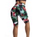 QYQ Damen Workout-Yoga-Shorts mit Taschen 15 2 cm 10 2 cm hohe Taille athletische Biker-Laufshorts Übergröße nicht durchsichtig 15 2 cm ArmyCamo Größe S Bekleidung