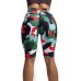 QYQ Damen Workout-Yoga-Shorts mit Taschen 15 2 cm 10 2 cm hohe Taille athletische Biker-Laufshorts Übergröße nicht durchsichtig 15 2 cm ArmyCamo Größe L Bekleidung