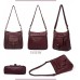 KL928 Tasche Damen Umhängetasche Handtaschen Schultertasche Leder Geldbörse Damentasche Damenhandtasche Lederhandtaschen für frauen oder Mädchen Schuhe & Handtaschen