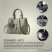 NICOLE & DORIS 2021 Neue Welle Paket Kuriertasche Damen weiblichen Beutel Handtaschen für Frauen Handtasche Grau Schuhe & Handtaschen