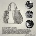 NICOLE & DORIS Damen Handtasche Umhängetasche Henkeltasche Kuriertasche Elegant Damen Handtaschen mit Kaninchen Pelz Kugel Plüsch Schlüsselring Pink 2 Schuhe & Handtaschen