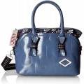 Oilily Damen Brightly Handbag Mhz Henkeltasche Blau Blue Schuhe & Handtaschen