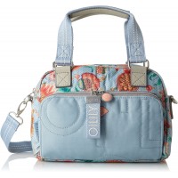 Oilily Damen Charm Sunflower Handbag Shz 1 Henkeltasche Blau Light Blue Schuhe & Handtaschen
