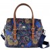 Oilily Damen Picnic Handbag Shz 1 Henkeltasche Blau nightblue Schuhe & Handtaschen