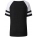 Yowablo T-Shirt Top Frauen Plus Size Sommer Druckstreifen Kurzarm Casual Bluse Bekleidung
