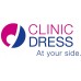 CLINIC DRESS Longshirt Damen - Ringelshirt 3 4 Arm Stretch mit 95% Baumwolle für Krankenschwestern Ärztinnen und Pflegepersonal Bekleidung