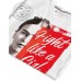Damen-T-Shirt – Frida Kahlo Offizielles Schriftzug Fight Like a Girl Bekleidung