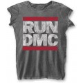 RUN DMC Rock Band Premium Damen Vintage T-Shirt - Logo Bekleidung