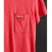 Superdry Damen ORANGE Label Crew Neck Tee T-Shirt Blau Navy Stripe Jkc XS Herstellergröße8 Bekleidung
