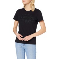 Superdry Damen Vl Embroidery Infill Entry Tee T-Shirt Bekleidung