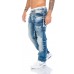 Cipo & Baxx Herren Jeans Hose mit Nähten Bekleidung