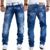 Cipo & Baxx Herren Jeans Hose mit Reißverschlüssen Bekleidung