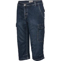 Henson&Henson Cargo-Capri-Jeans 3 4 Hose für Herren Stretch Jeans Kurze Hose für den Sommer Gr. 24 – 60 in Mehreren Farben Bekleidung