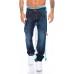 Lorenzo Loren Herren Jeans Hose Straight-Cut Herrenhose blau LL-300 W29-W44 Bekleidung