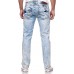 Rusty Neal Light Blue Herren Jeans Hose Jeanshose 'DIE ETWAS ANDERE Jeans' Regular Fit -31 Bekleidung
