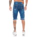 Crazy Age Herren Übergrößen Jeans Shorts Cargo Bermuda Bekleidung