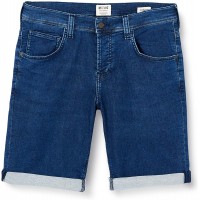 MUSTANG Herren Chicago Shorts Blau Medium Dark 783 W35 Herstellergröße 35 Bekleidung