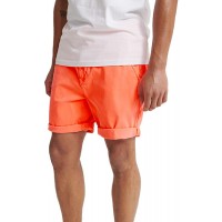 Superdry Herren Sunscorched Chino Shorts Rosa Fluro Coral MMF 52 HerstellergrößeXL Bekleidung