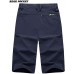 TACVASEN Herren Cargo Shorts 3 4 Outdoor Schnelltrocknende Bermuda Shorts mit Reißverschlusstasche Bekleidung