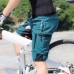 WOSAWE Herren Fahrradhose Kurz mit 3D Sitzpolster Loose-Fit MTB Hose Atmungsaktiv Radfahrren Unterwäsche mit Multi Taschen Bekleidung