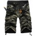 Zarupeng Herren Vintage Cargo-Shorts mit Taschen Strand Arbeits-zufällige Kurze Hosen-Kurzschluss-Hosen Bekleidung