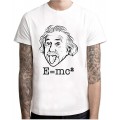 Albert Einstein E MC2 Genius T Shirt Hip Hop Style Design T-Shirt Men Tshirt Color M7R1272 Bekleidung