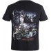 Biker T-Shirt Motorrad und Wolf Bekleidung