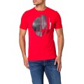 BOSS Herren Tee 1 T-Shirt aus Reiner Baumwolle mit Rundhalsausschnitt und grafischem Artwork Bekleidung